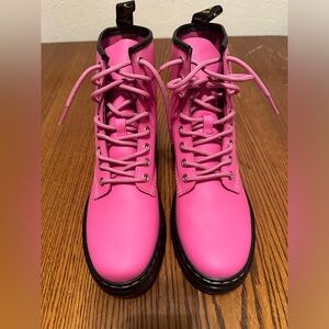Hot pink Dr Martin